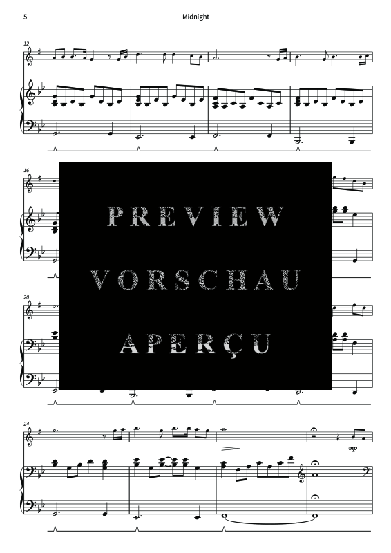 Produktgalerie: Seite 7 von 11 Midnight - Gentle Melodies for Weddings, Church, and Other Occasions, , Altsaxophon und Klavier