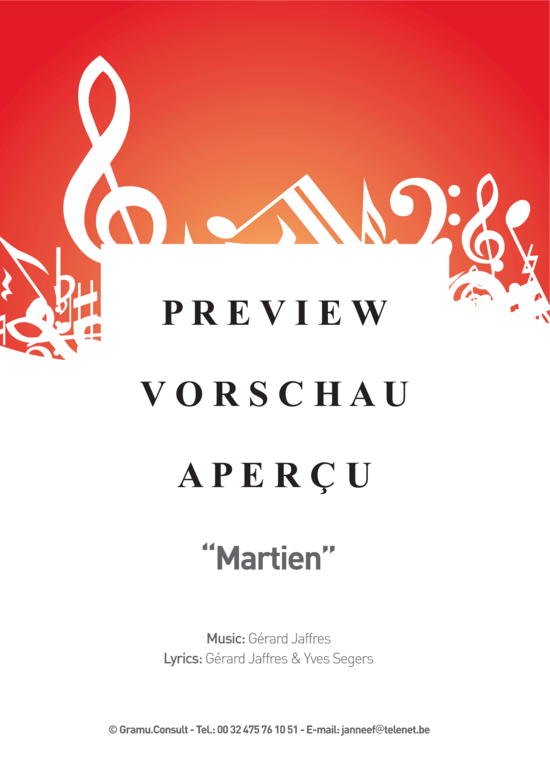 Produktgalerie: Seite 2 von 21 Partir , Jaffres, Gerard, (Orchester)