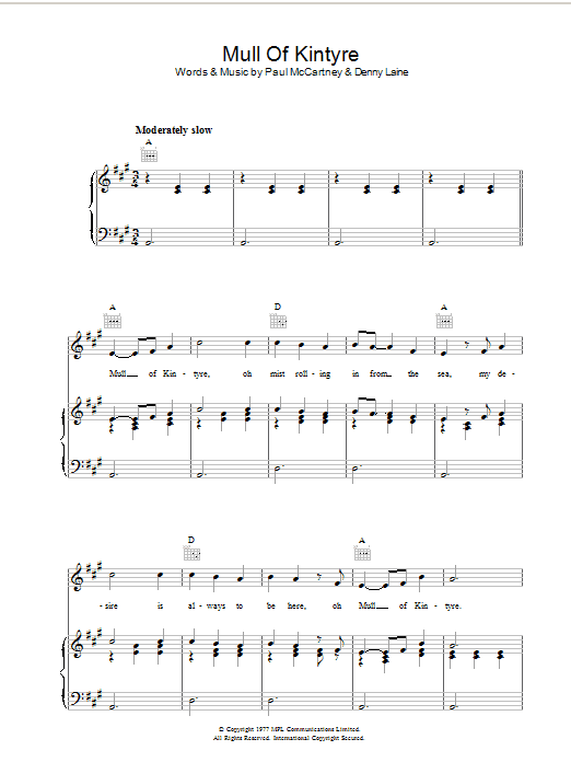 Produktbild zu: Mull Of Kintyre