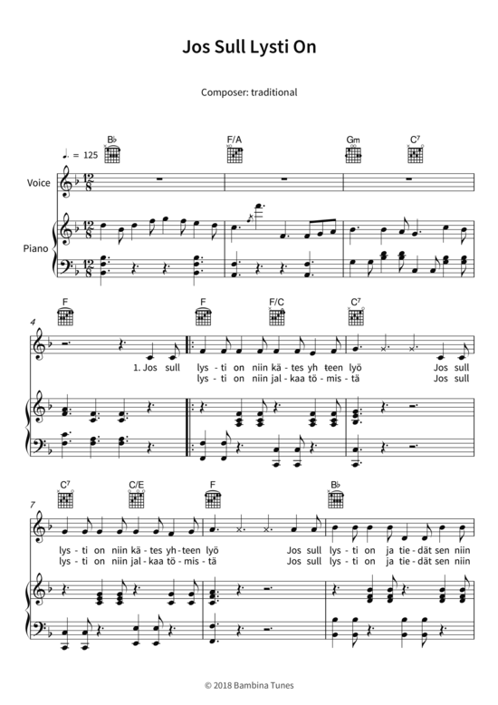 Produktbild zu: Jos Sull Lysti Ontraditional