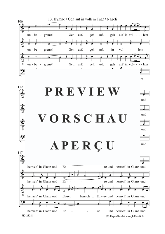 Produktgalerie: Seite 9 von 11 Geh auf in vollem Tag, , Gemischter Chor