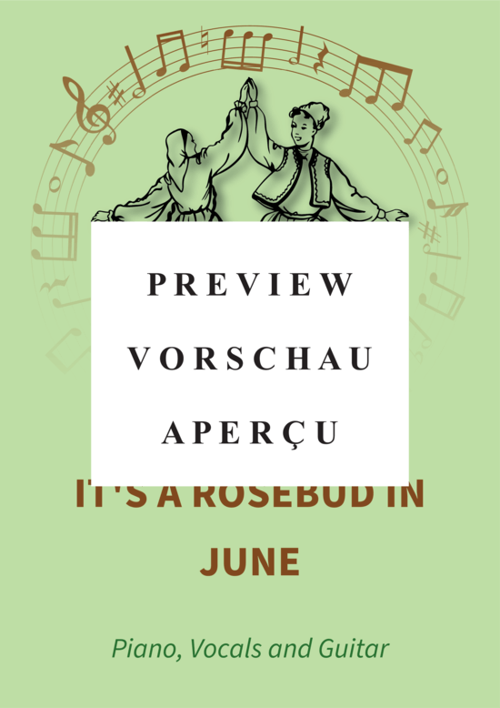 Product gallery: Page 2 of 7 It´s a rosebud in June , , (vocals + piano, guitar)