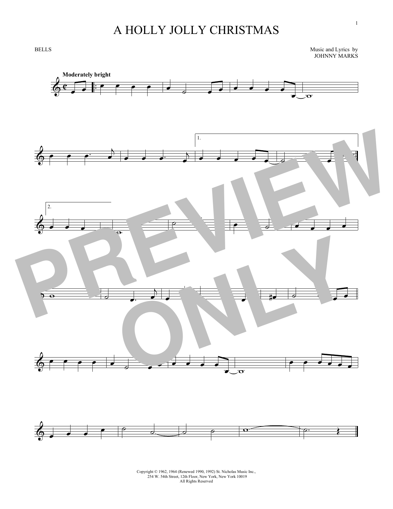 Produktgalerie: Seite 1 von 1 A Holly Jolly Christmas, Johnny Marks, Percussion