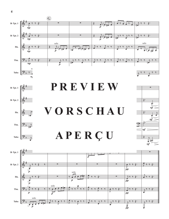 Produktgalerie: Seite 6 von 11 Funeral March of a Mariontte , , (Blechbläserquintett)