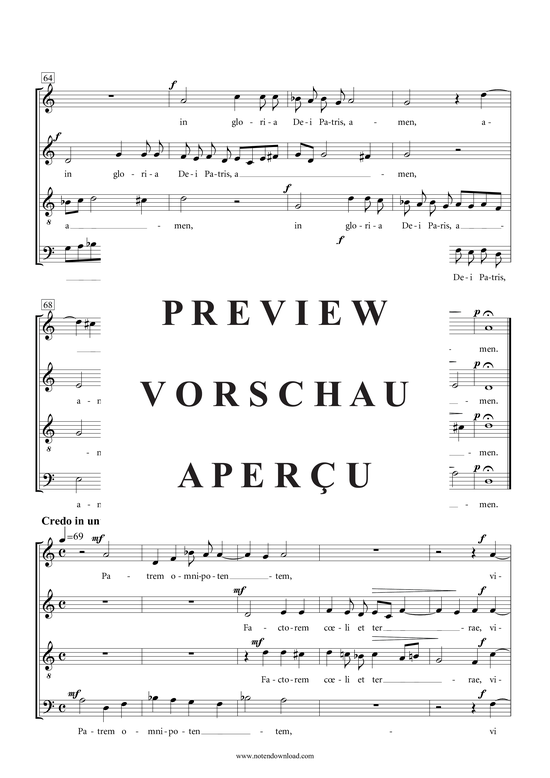 Produktgalerie: Seite 9 von 21 Messe , , (Gemischter Chor SATB)