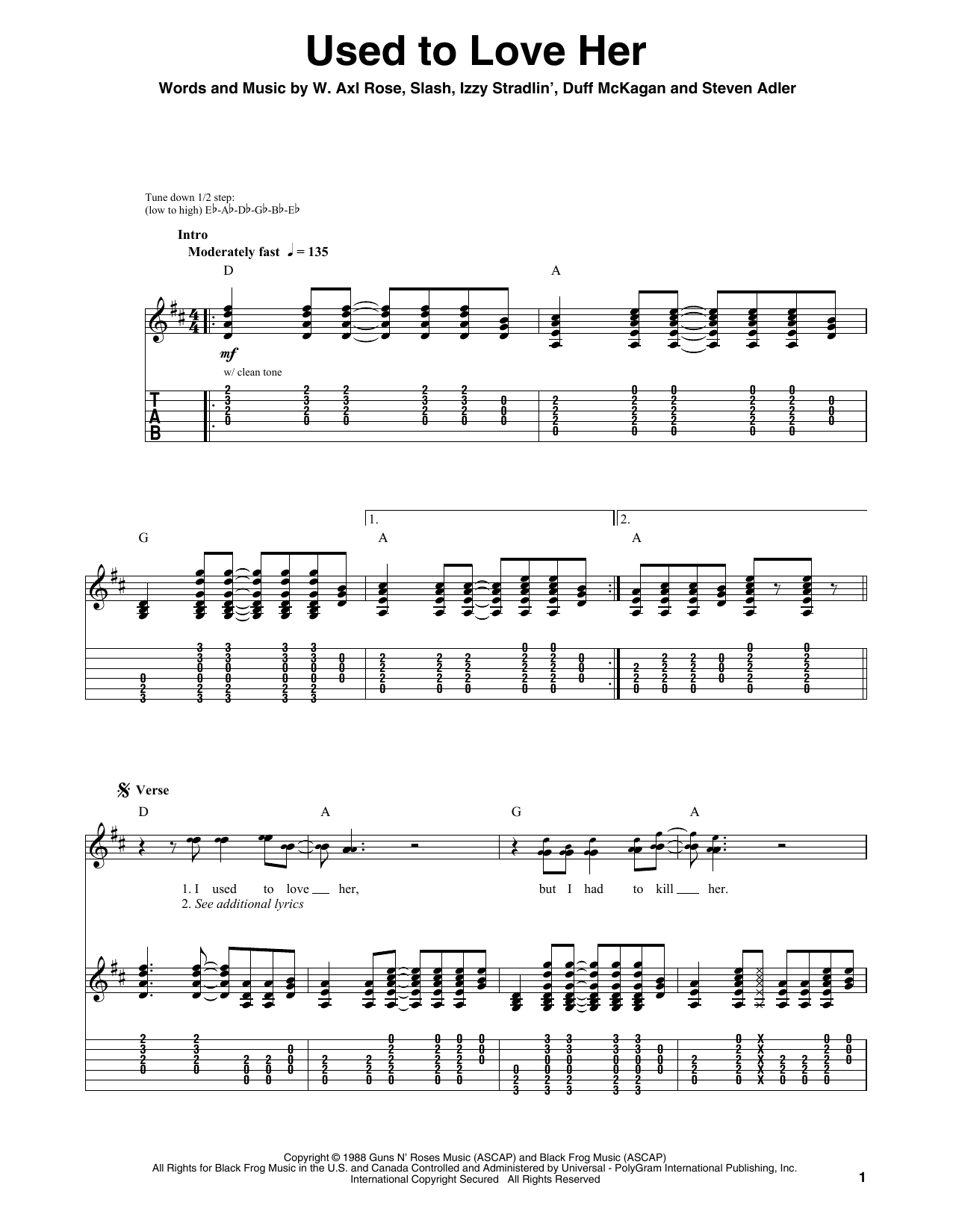 Produktbild zu: Used To Love Her