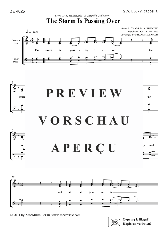 Product gallery: Page 3 of 6 The Storm Is Passing Over, , Mixed Choir