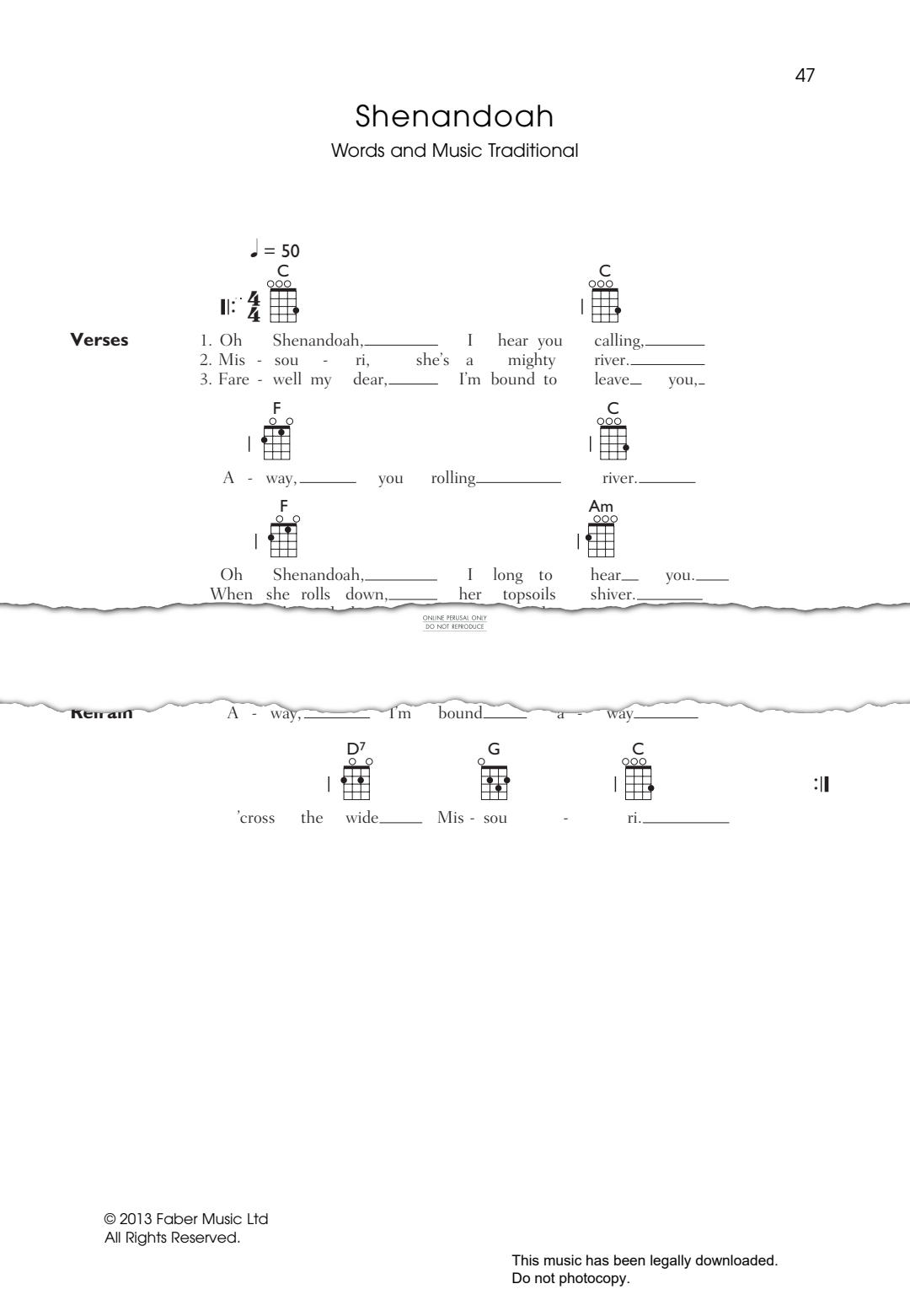 gallery: Shenandoah, Traditional