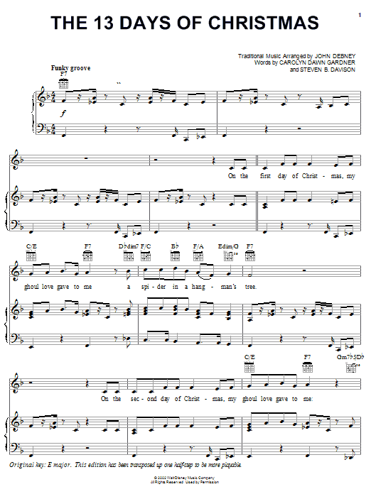 Produktbild zu: The 13 Days Of Christmas