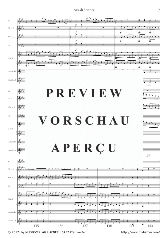 Product gallery: Page 11 of 11 Aria di Beatrice, , (Mixed ensemble)