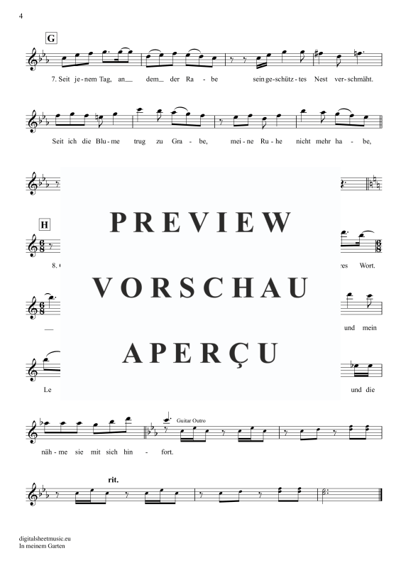 Product gallery: Page 5 of 5 In Meinem Garten, Mey, Reinhard, Oboe