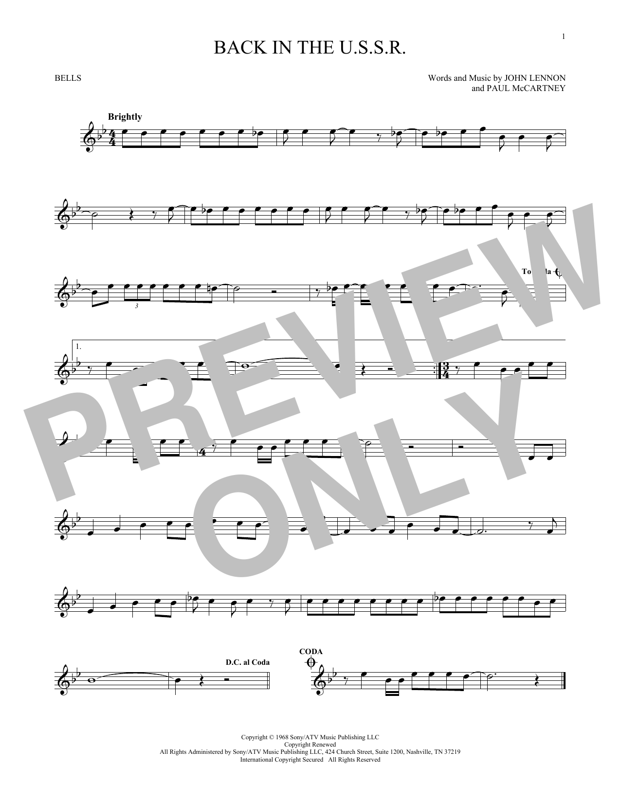 Produktbild zu:  Back In The U.S.S.R. - The Beatles