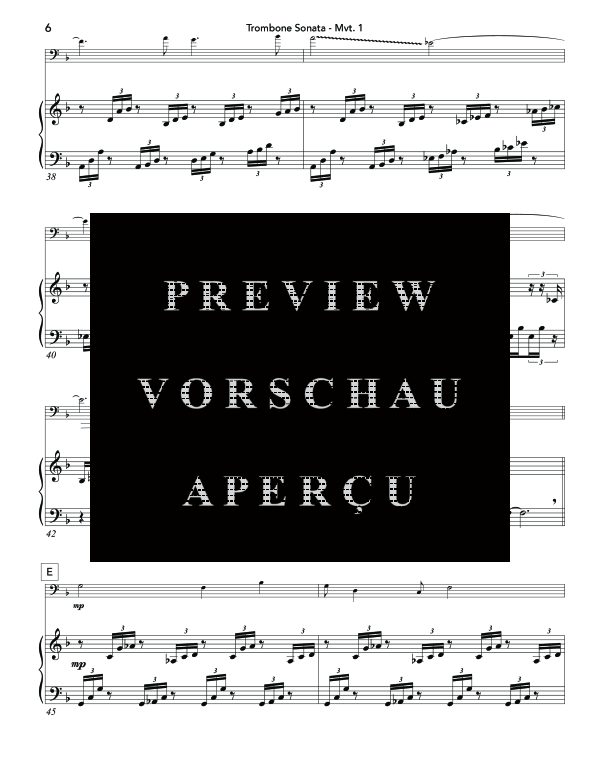 Product gallery: Page 10 of 11 Trombone Sonata (Antarä), , (trombone and piano)