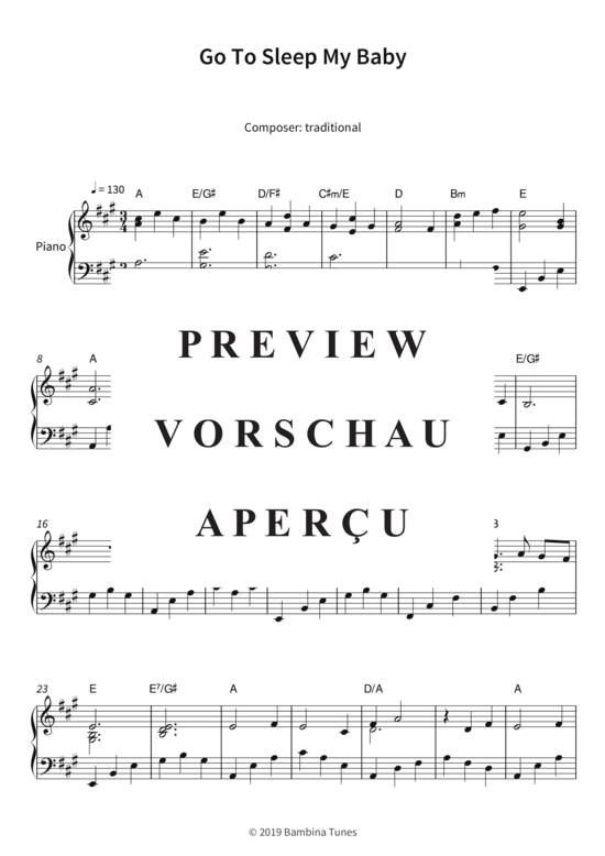 Produktbild zu: Go To Sleep My Baby Lars Opfermann