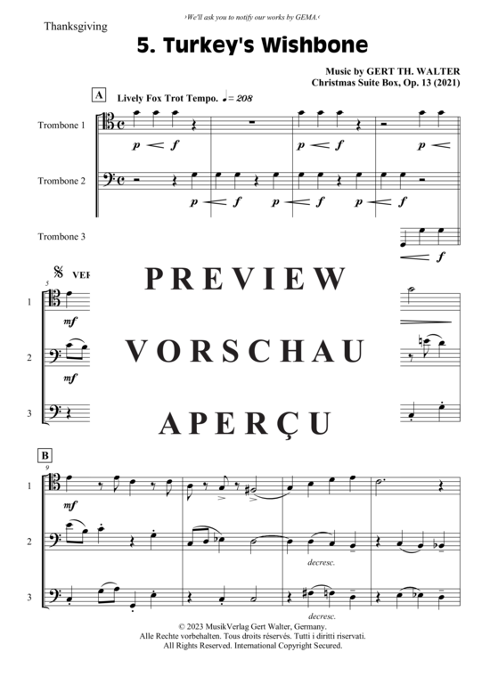 gallery: Turkey´s Wishbone , , (Posaunen Trio)
