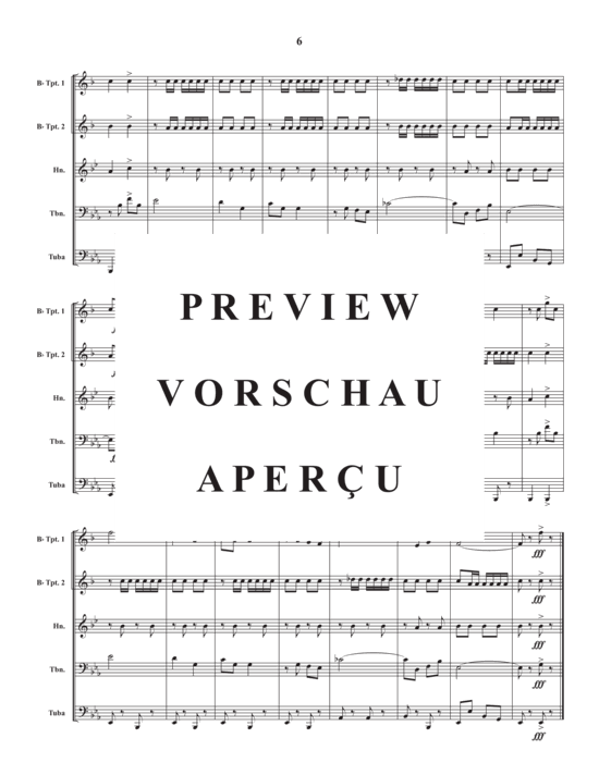 Produktgalerie: Seite 8 von 18 El Capitan , , (Blechbläser Quintett)