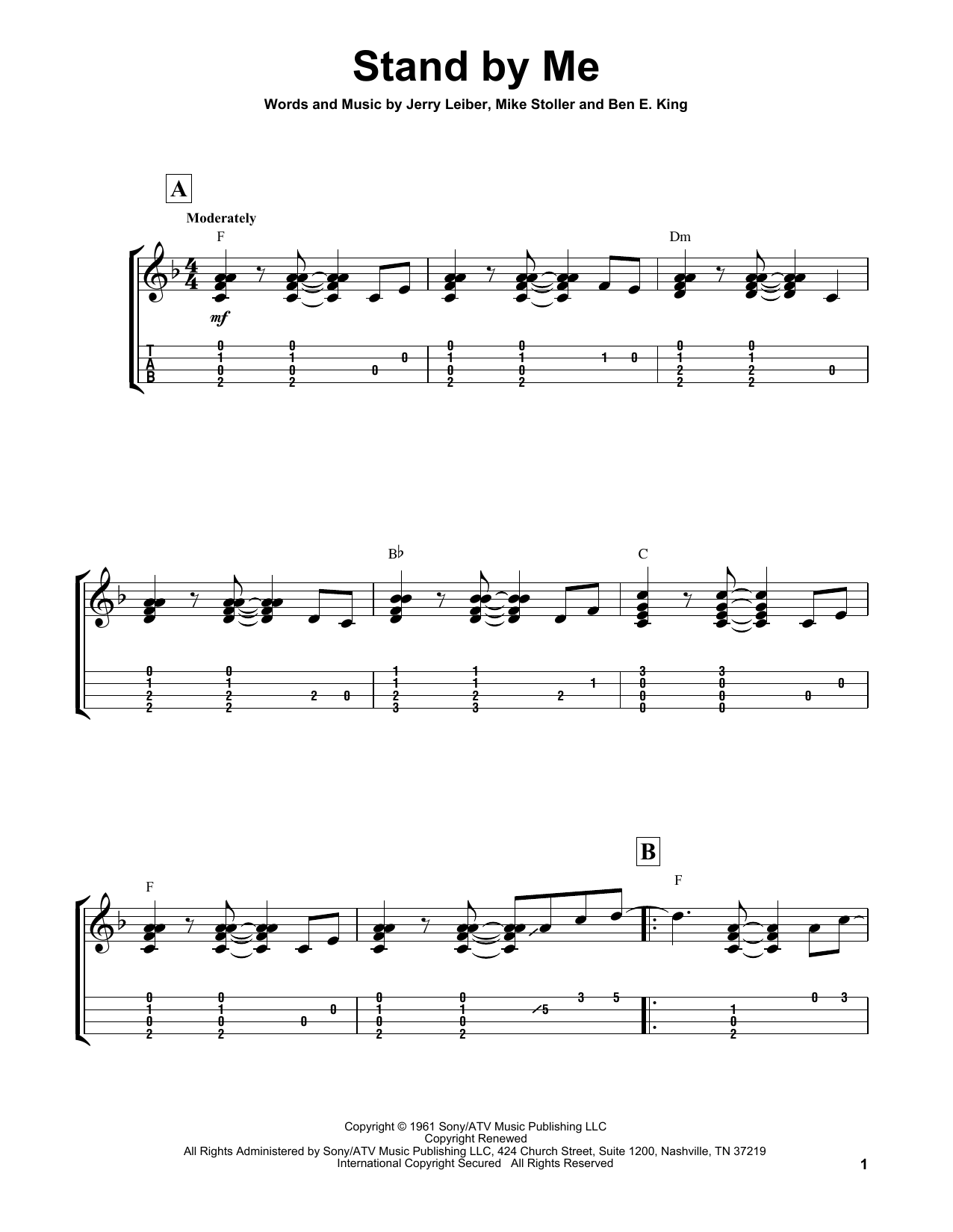 Product gallery: Page 1 of 1 Stand By Me, Ben E. King