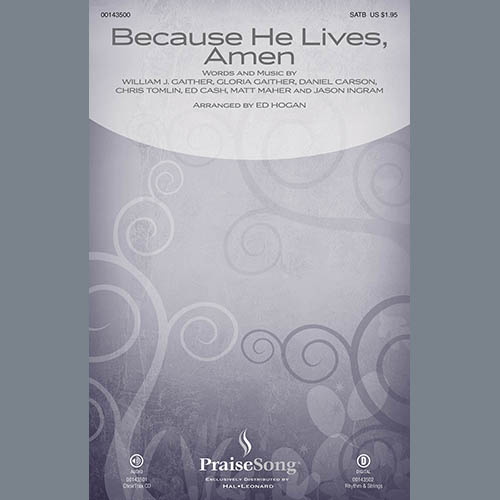 cover: Because He Lives, Amen (arr. Ed Hogan), Matt Maher