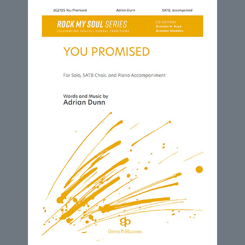 cover: You Promised, Adrian Dunn