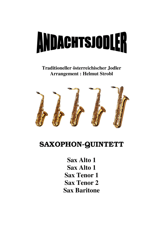 Produktbild zu: Andachtsjodler