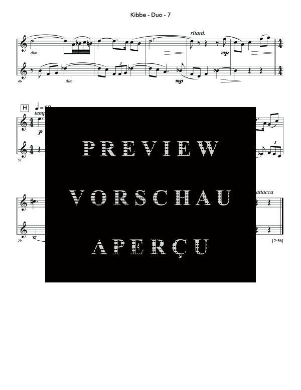 Produktgalerie: Seite 11 von 11 Duo, Op. 105, , (Blechbläser Duo Trompete in B und Horn in F)