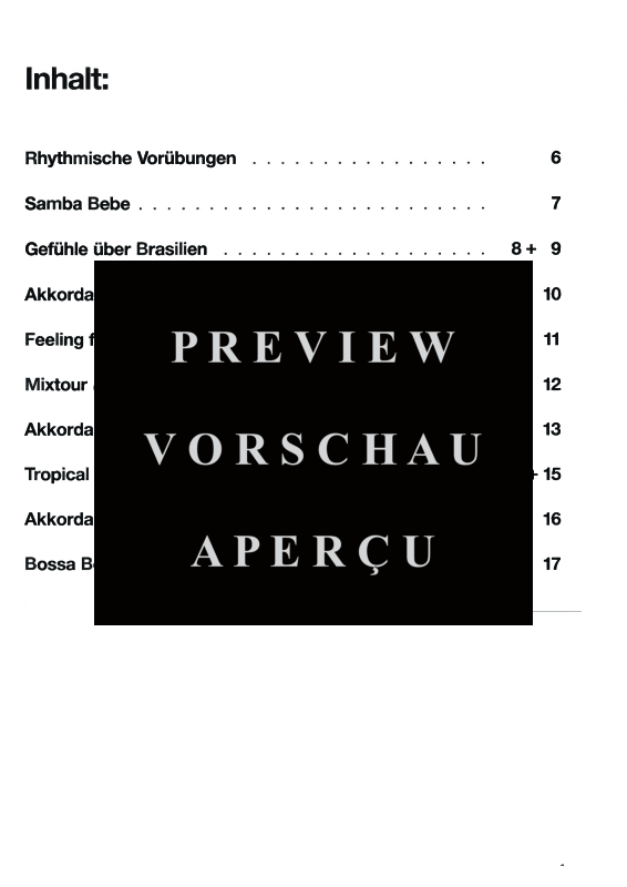 Produktgalerie: Seite 6 von 11 Bossa Nova, , Gitarre Solo