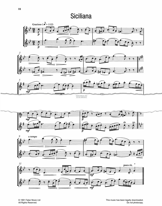 Produktgalerie: Seite 1 von 1 Siciliana, Robert Hinchliffe, Oboe