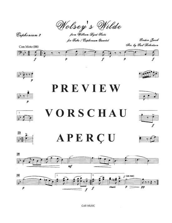 Product gallery: Page 8 of 11 Wolsey´s Wilde , , (Tuba Quartett EETT)