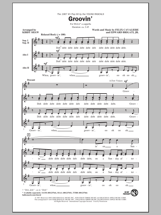 Produktgalerie: Seite 1 von 1 Groovin', Kirby Shaw, Chor
