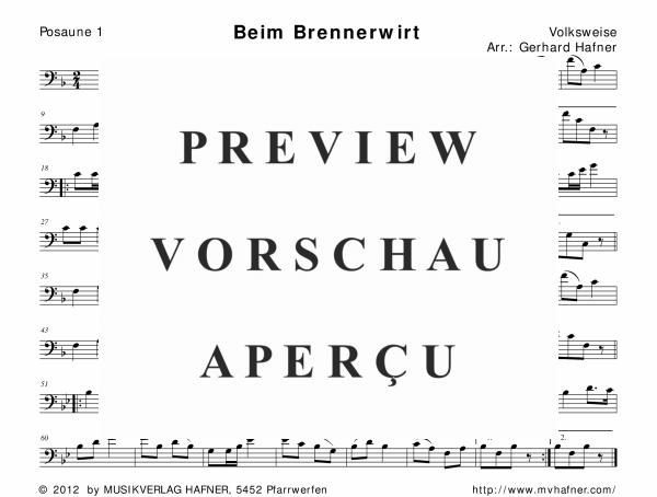 Product gallery: Page 11 of 11 Beim Brennerwirt, , (woodwind and brass)