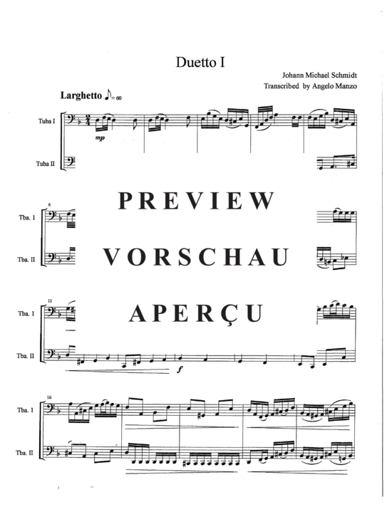 Produktgalerie: Seite 3 von 10 Duetto I , , (Tuba Duett)