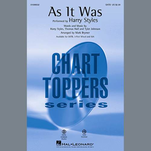 cover: As It Was (arr. Mark Brymer), Harry Styles