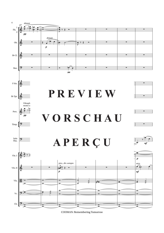 Product gallery: Page 9 of 21 Remembering Tomorrow , , (Partitur)