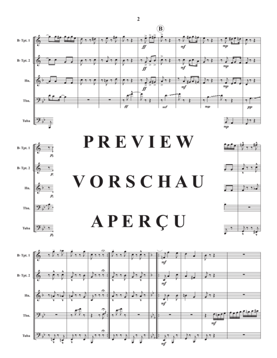 Produktgalerie: Seite 3 von 15 Sally Trombone , , (Blechbläser Quintett)