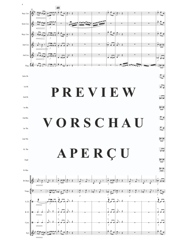 Produktgalerie: Seite 6 von 11 Pas Redouble, , Brass Band