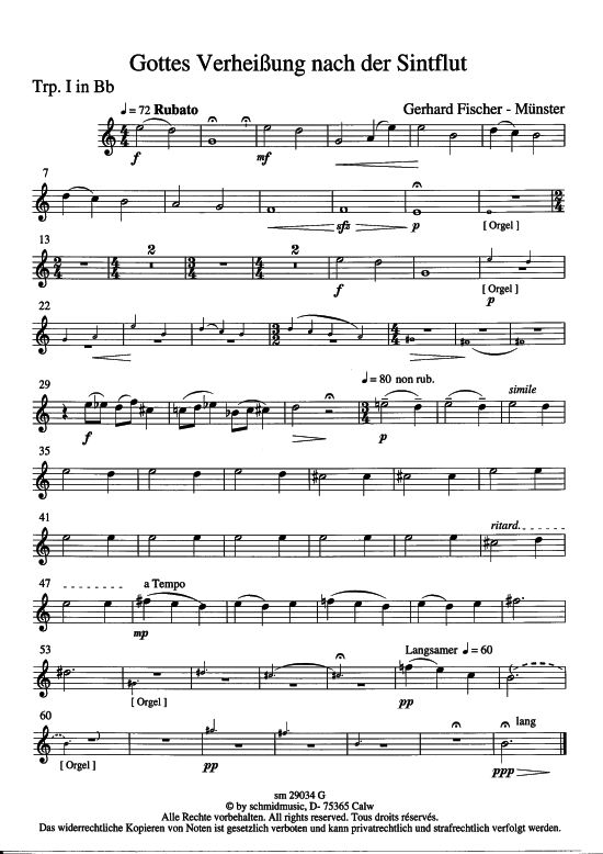 Product picture to: Gottes Verheissung nach der Sindflut Gerhard Fischer Münster (nach: Gen 8,21-22 & 9,9-13)