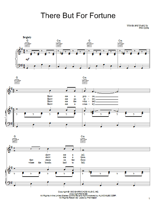 Produktgalerie: Seite 1 von 1 There But For Fortune, Phil Ochs, Gesang, Gitarre, Klavier
