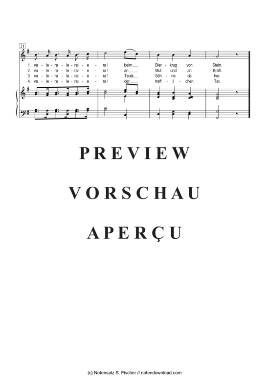 Produktgalerie: Seite 4 von 4 Auf, singet und trinket , , Klavier und Gesang