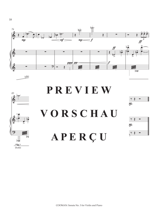 Product gallery: Page 19 of 21 Sonata no. III for violin and piano , , (violin + piano)