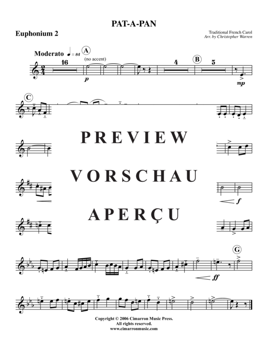 Product gallery: Page 8 of 11 Pat-a-Pan , , (Tuba Quartett: 2x Baritone, 2xTuba, opt. Percussion)