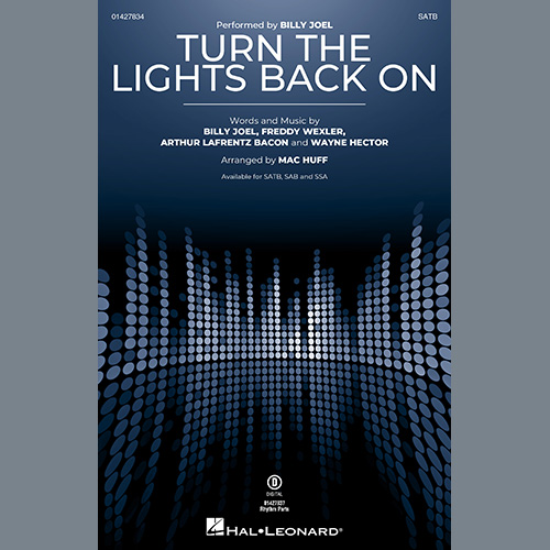 cover: Turn The Lights Back On (arr. Mac Huff), Billy Joel