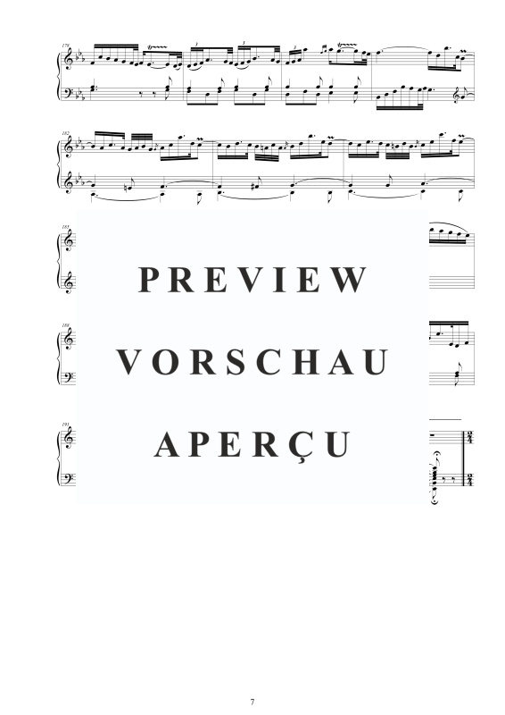 Produktgalerie: Seite 8 von 11 Cembalo Sonate Nr. 5 in C-Moll Op.1, , Cembalo/Klavier Solo