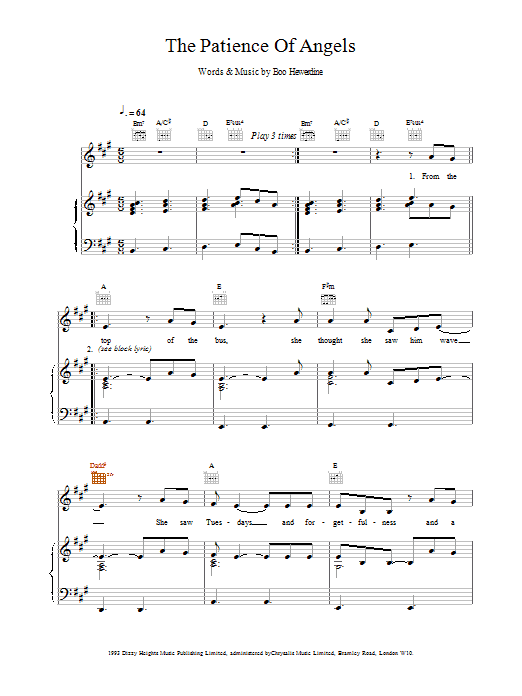 Produktbild zu: The Patience Of Angels