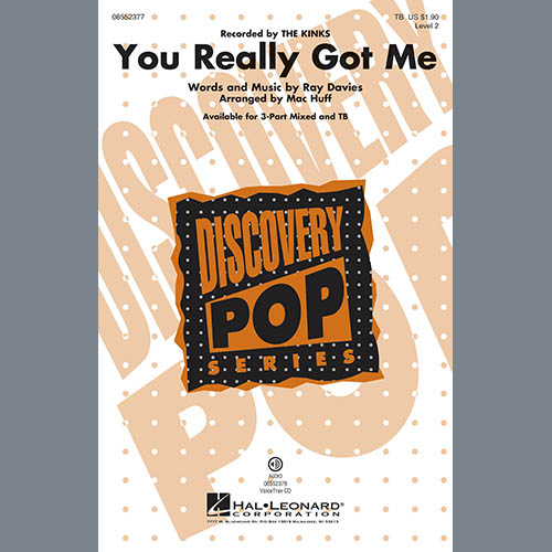 cover: You Really Got Me (arr. Mac Huff), The Kinks