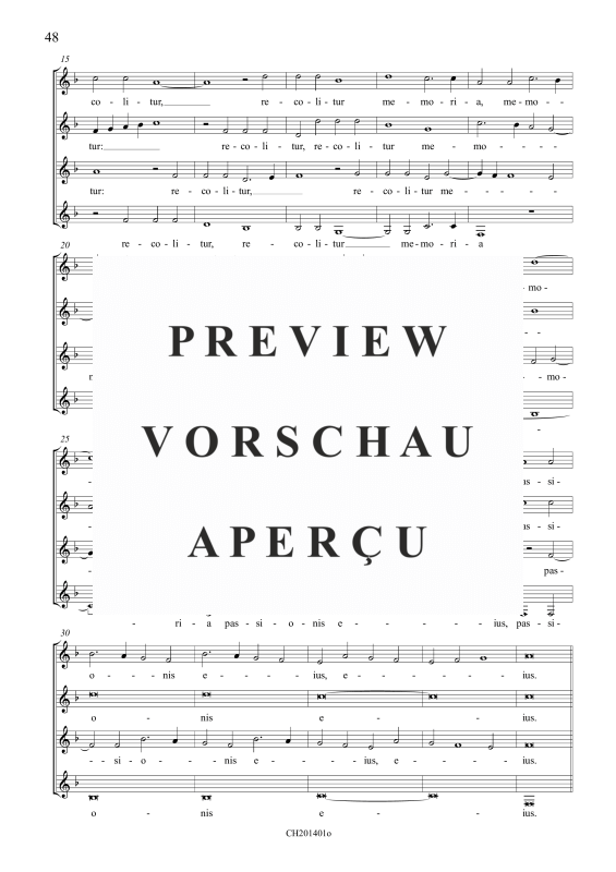 gallery: O sacrum convivium / Mens impletur gratia, , (Gemischter Chor)