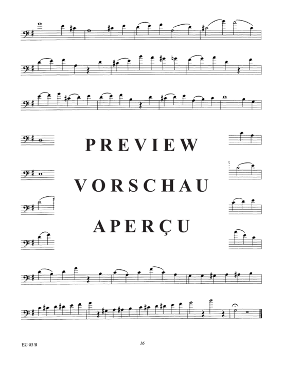 Product gallery: Page 19 of 21 Etudes for Euphonium, Vol. 3 , , (Euphonium Solo)