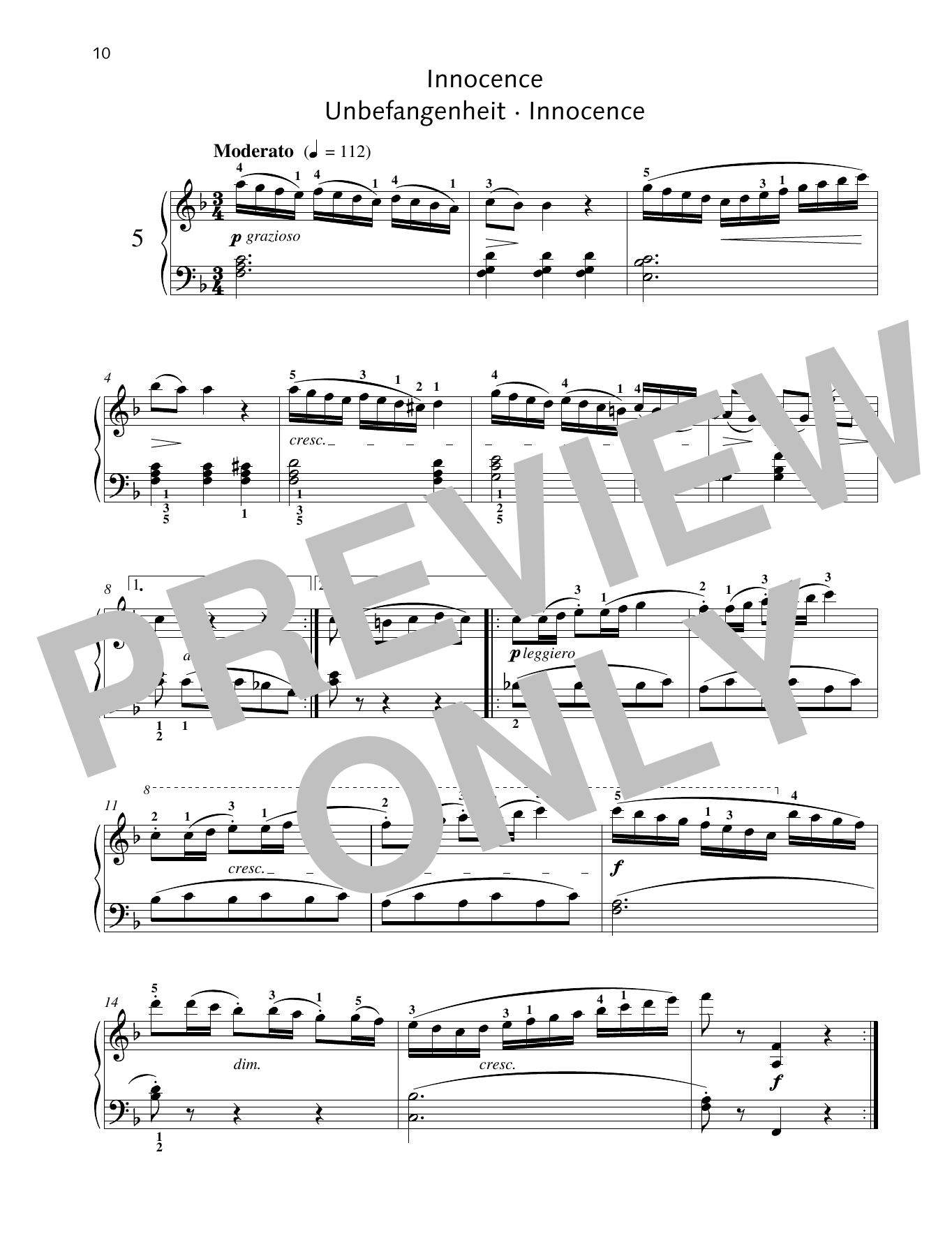 Product gallery: Page 1 of 1 Innocence, Friedrich Burgmuller