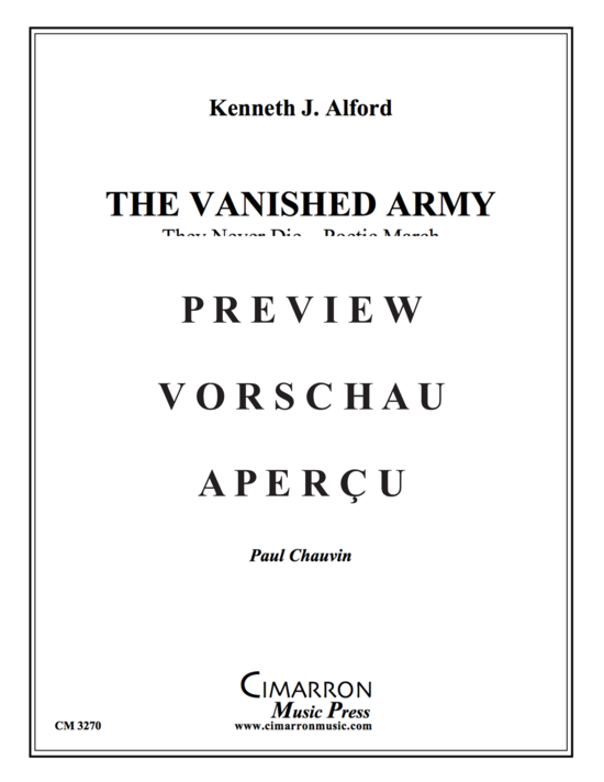 Produktgalerie: Seite 2 von 18 The Vanished Army , , (Blechbläserquintett)