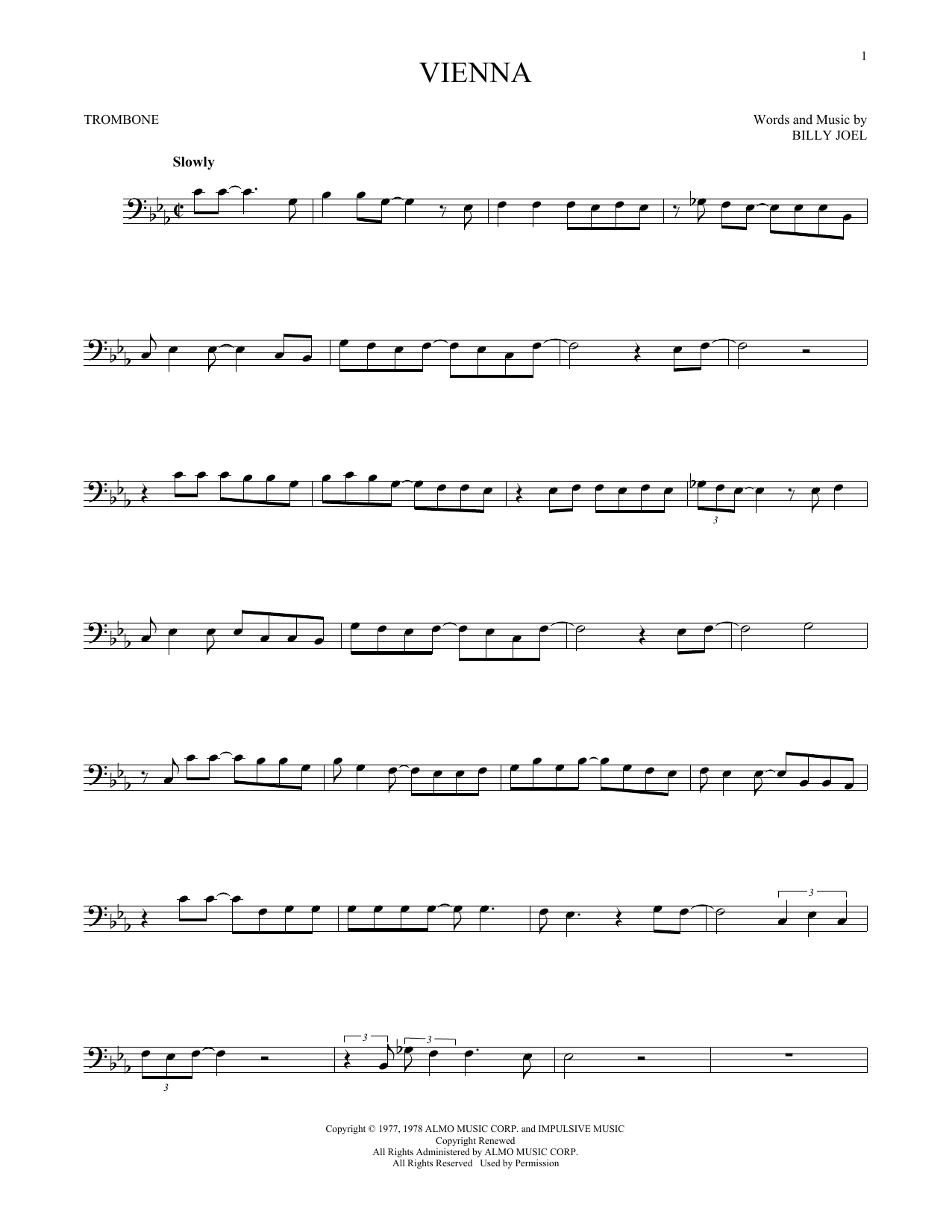 Product gallery: Page 1 of 1 Vienna, Billy Joel