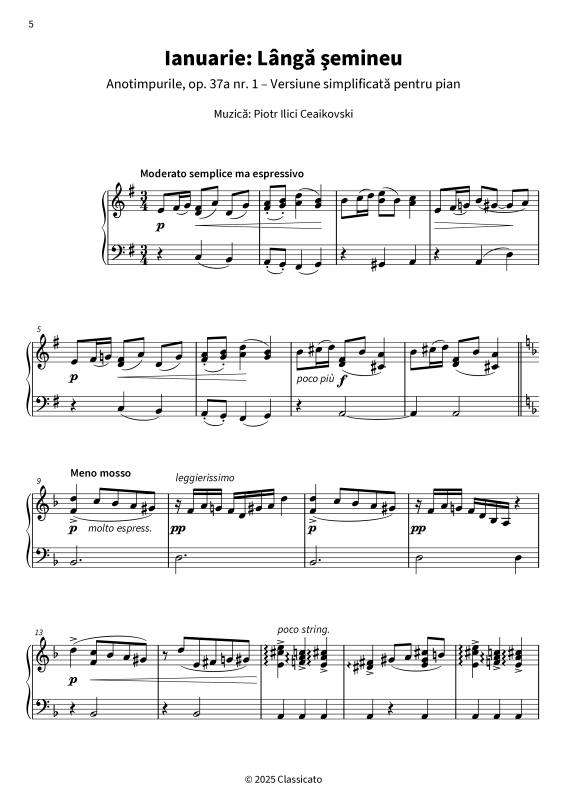 Produktgalerie: Seite 1 von 11 Lânga semineu - Muzica pentru seri linistite, , Klavier Solo